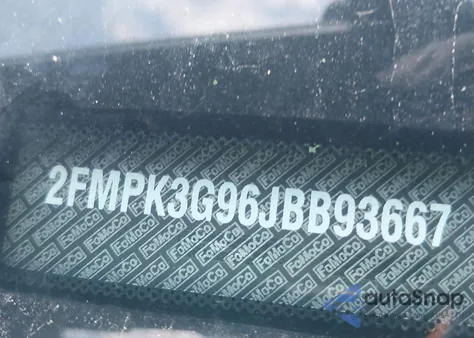 2018 Ford Edge Se z USA, uszkodzony, nr VIN 2FMPK3G96JBB93667